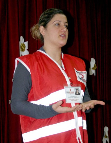 Burç Anaokulu'nda ilk yardım eğitimi