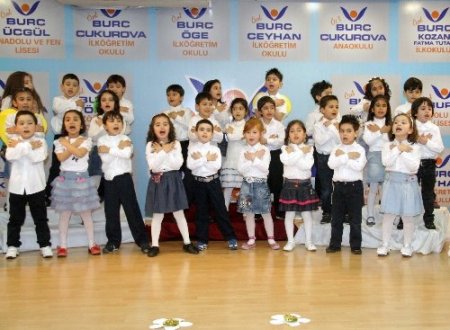 Burç Anaokulu'ndan İngilizce şöleni