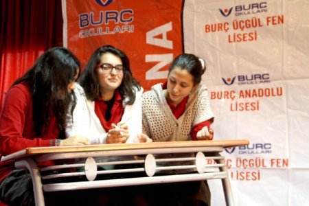 Burç öğrencileri bilgilerini yarıştırdı