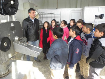 Burç öğrencileri yaşayarak öğreniyor