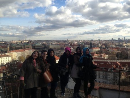 Burç Üçgül öğrencileri Avrupa'yı gezdi