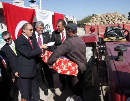 Burdur Şeker Fabrikası'nda Pancar Alımı Başladı