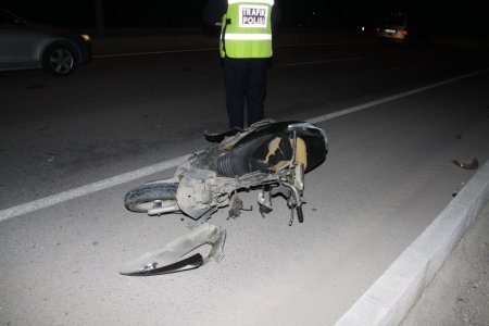 Burdur’da motosiklet kazası: 1 ölü