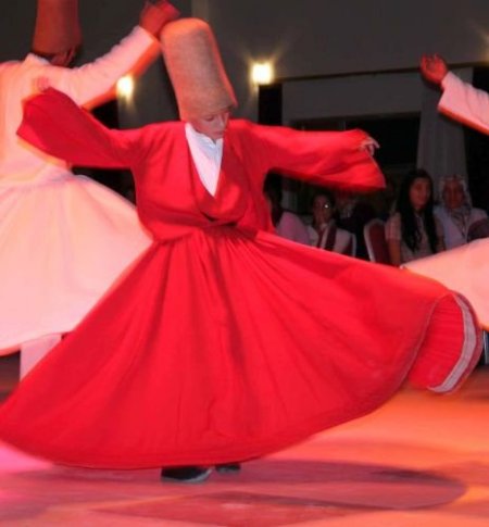 Burdur'da Sema Gösterisi İzleyenleri Mest Etti