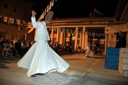 Burdur'da Semazenler İlgiyle İzlendi
