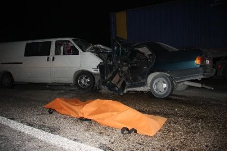 Burdur'da Trafik Kazası: 1 Ölü