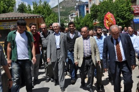 Burkay, 38 yıl sonra memleketi Tunceli’ye geldi