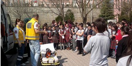 Bursa 112 Ambulans Servisi, Okullarda Eğitime Başladı