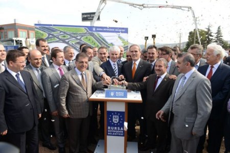 Bursa-Ankara yolundaki trafik 20 milyon liralık köprülü kavşakla rahatlayacak