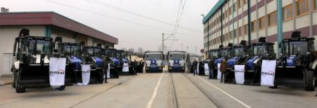 Bursa Büyükşehir Belediyesi, araç filosunu güçlendirdi