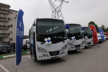 Bursa Büyükşehir Belediyesi'nin araç filosu güçlendi