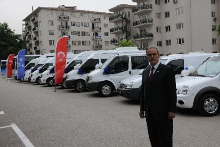 Bursa Büyükşehir Belediyesi'nin araç filosu güçlendi