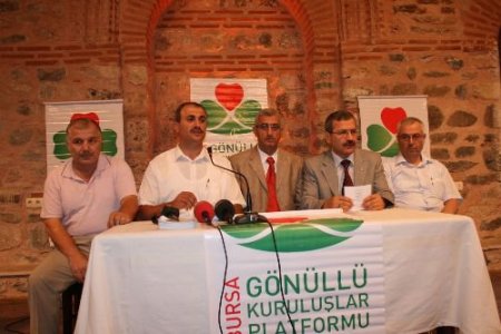 Bursa Gönüllü Kuruluşlar Platformu 'evet' Dedi
