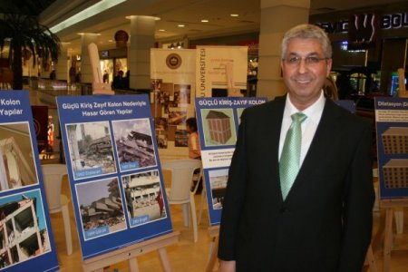 Bursa Orhangazi Üniversitesi, sergiyle depreme dikkat çekiyor