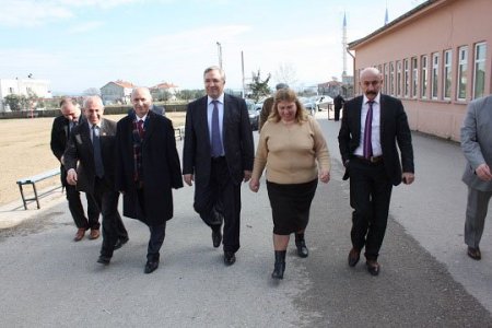 Bursa Özel İdare Encümeni, Orhangazi’deki yatırımları yerinde inceledi