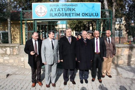 Bursa Özel İdare Encümeni, Orhangazi’deki yatırımları yerinde inceledi