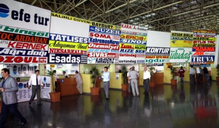 Bursa Terminali'nde bilet satışı başladı