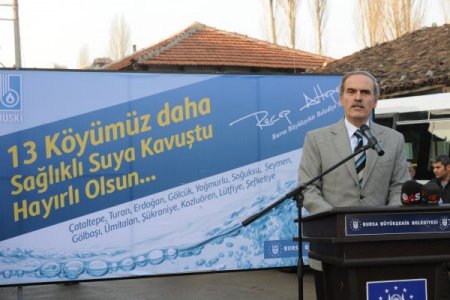 Bursa'da 13 köy içme suyuna kavuştu