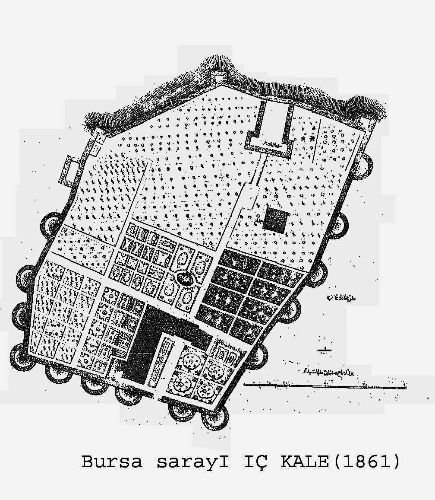 Bursa'da Bey Sarayı Kazılarla Ortaya Çıkartılıyor