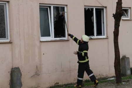 Bursa’da bir fabrikayı kül eden yangın cep telefonu kamerasında