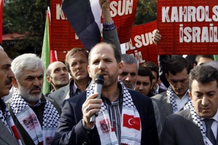 Bursa'da cuma namazı çıkışı İsrail protesto edildi