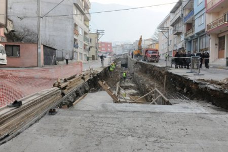 Bursa'da Dereler Islah Ediliyor