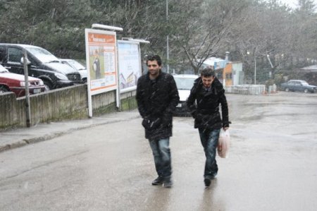 Bursa'da Kar Yağışı Başladı