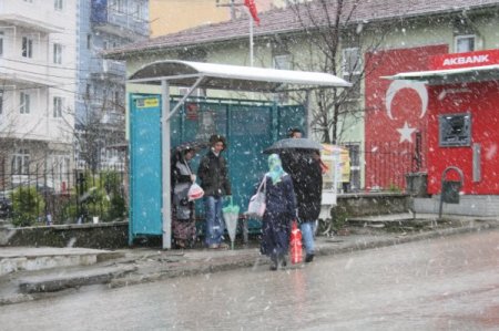 Bursa'da Kar Yağışı Başladı