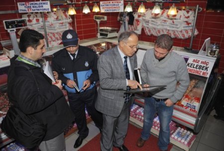 Bursa’da kasaplar denetlendi