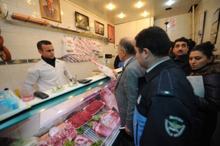 Bursa’da kasaplar denetlendi