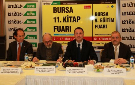 Bursa'da kitap fuarı başlıyor
