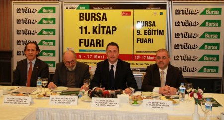 Bursa'da kitap fuarı başlıyor