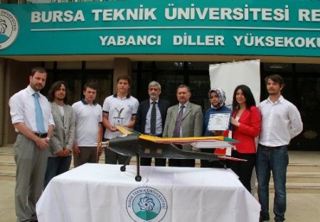 Bursa'da tasarlanan Lagari isimli insansız hava aracına ikincilik ödülü