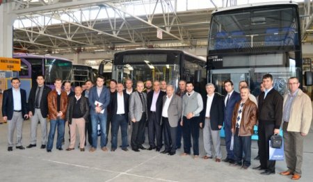 Bursa'da üretilen otobüsler, İtalya'da turist gezdiriyor