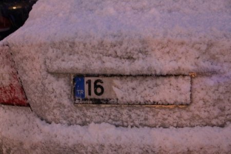 Bursa’da yoğun kar yağışı