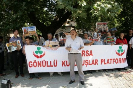 Bursa'dan Suriye'deki Katliama 'Dur' Çağrısı