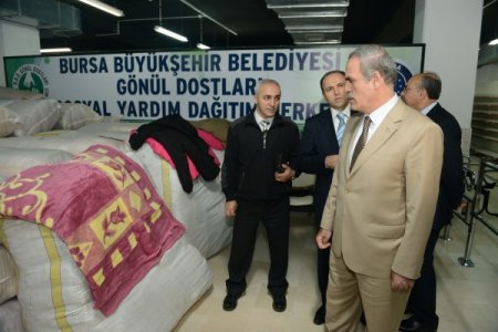 Bursa’dan Suriyeli mültecilere yardım eli