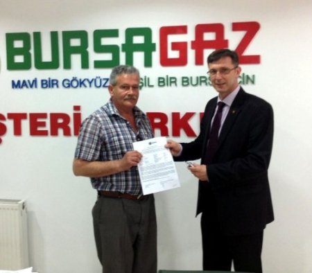 Bursagaz, nisan ayı içinde 10 bin abone aldı