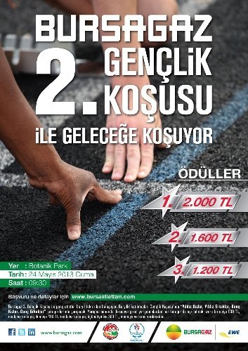 Bursagaz gençlik koşusu gelenekselleştirildi