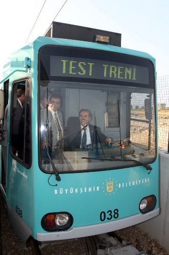 Bursaray Üniversite Hattında Test Sürüşleri Başladı