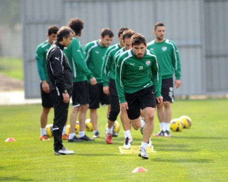 Bursaspor, Elazığspor hazırlıklarını sürdürdü