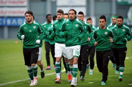 Bursaspor, Eskişehirspor maçı hazırlıklarına başladı