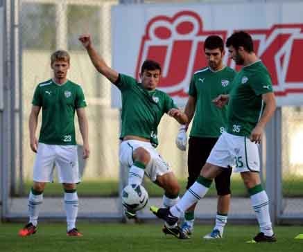 Bursaspor, Fenerbahçe hazırlıklarını sürdürdü