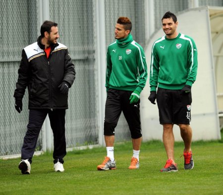 Bursaspor, Fenerbahçe maçı hazırlıklarını sürdürdü