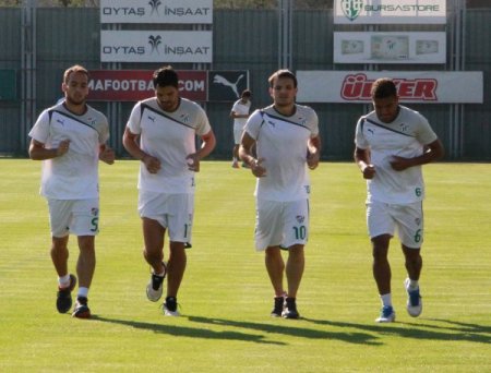 Bursaspor, Gaziantepspor maçı hazırlıklarına başladı