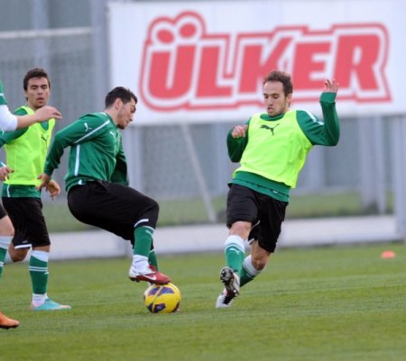 Bursaspor, Kardemir Karabükspor maçı hazırlıklarını sürdürdü