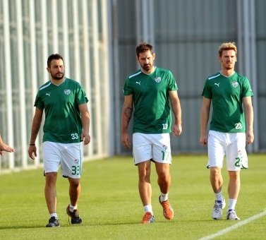 Bursaspor, Kardemir Karabükspor maçına hazırlanıyor