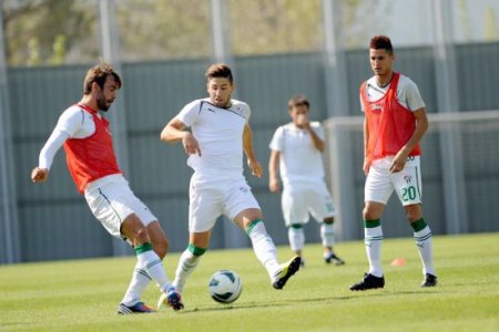 Bursaspor, Kardemir Karabükspor maçının hazırlıklarını sürdürdü