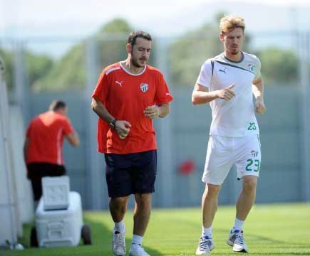 Bursaspor, Kardemir Karabükspor maçının hazırlıklarını sürdürdü