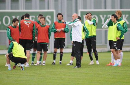 Bursaspor, Kasımpaşa maçının hazırlıklarını sürdürdü